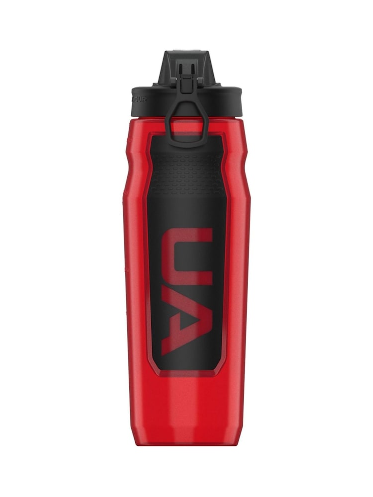Under Armour Red 32oz Playmaker Squeeze Drinks Bottle - Image 1 of 6