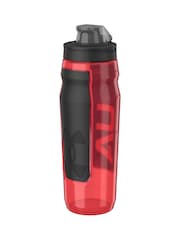 Under Armour Red 32oz Playmaker Squeeze Drinks Bottle - Image 5 of 6