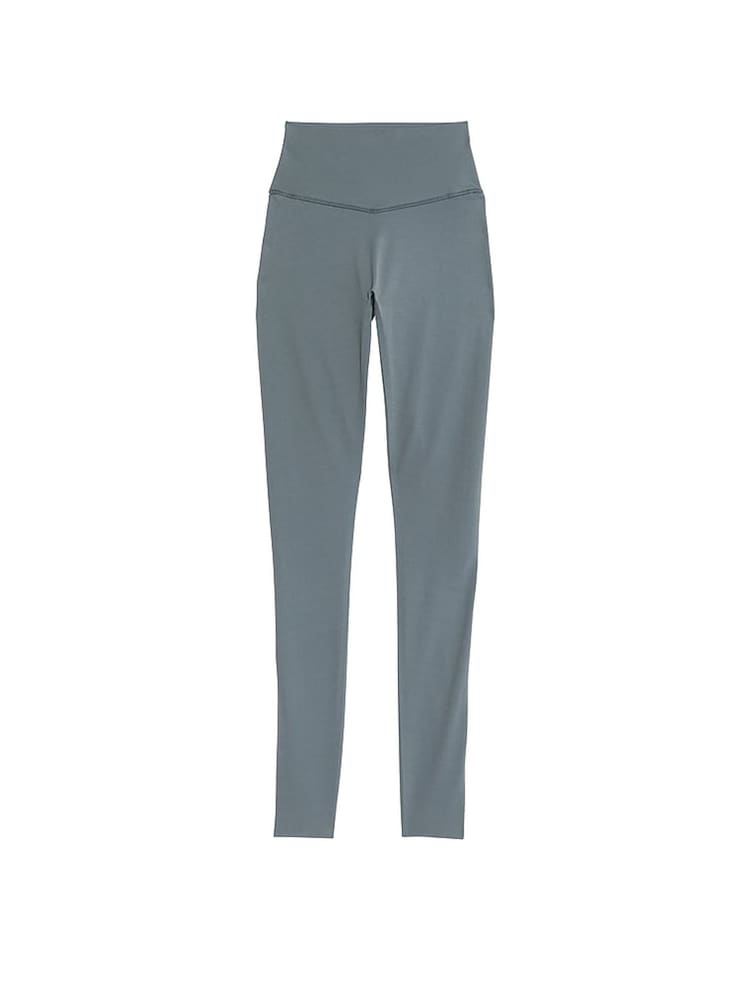 Victoria's Secret Dark Steel Grey Elevate™ Low Support Leggings with Side Pockets - Image 3 of 3