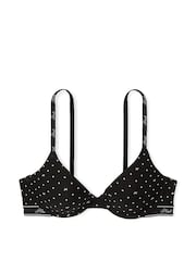 Victoria's Secret PINK Black Dots T Shirt Bra - Image 3 of 4