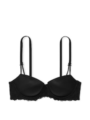 Victoria's Secret PINK Black Lightly Lined Balcony Bra - Image 3 of 3