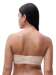 Chantelle Nude Norah Soft Feel Underwired Bandeau Strapless Bra - Image 2 of 4