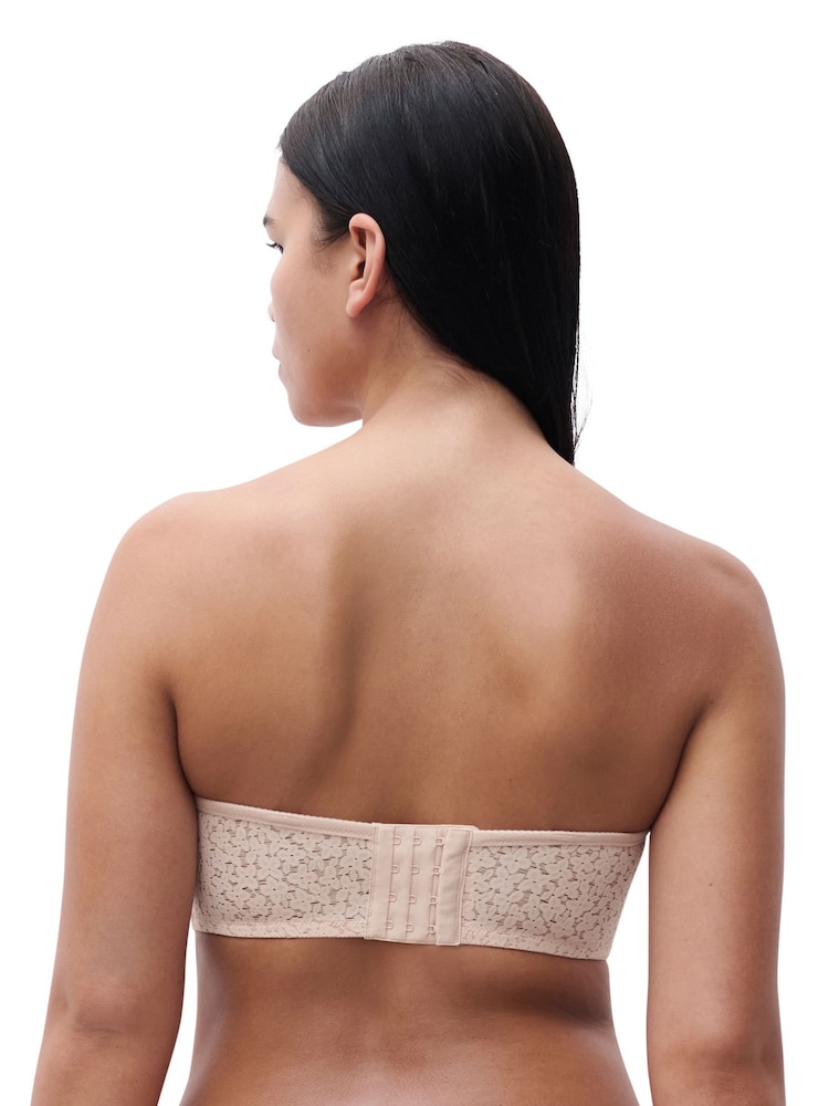 Chantelle Nude Norah Soft Feel Underwired Bandeau Strapless Bra - Image 2 of 4