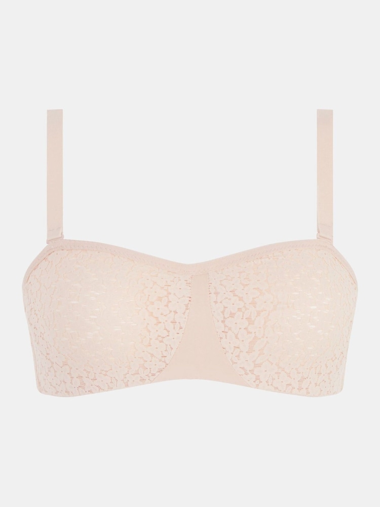 Chantelle Nude Norah Soft Feel Underwired Bandeau Strapless Bra - Image 4 of 4