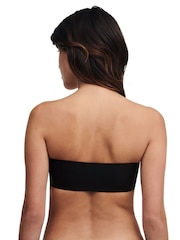 Negro - Chantelle Soft Stretch Smooth Non-wired Bandeau Bra - Imagen 2 de 4