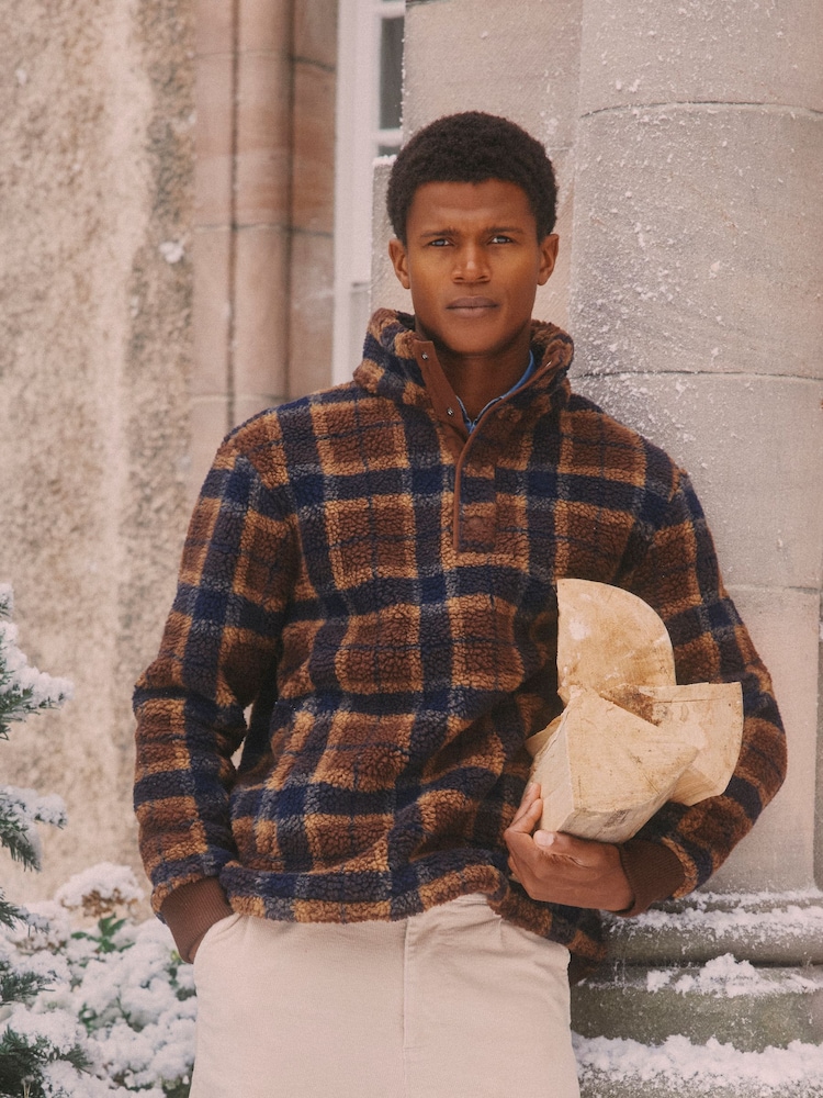 Otis Brown Borg Overhead Fleece - Image 1 of 12 Otis Brown Borg Overhead Fleece - Image 1 of 12