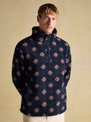 Joules Otis Navy Borg Fleece Overhead - Image 3 of 10