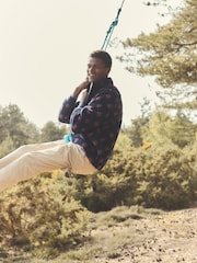 Joules Otis Navy Borg Fleece Overhead - Image 5 of 10