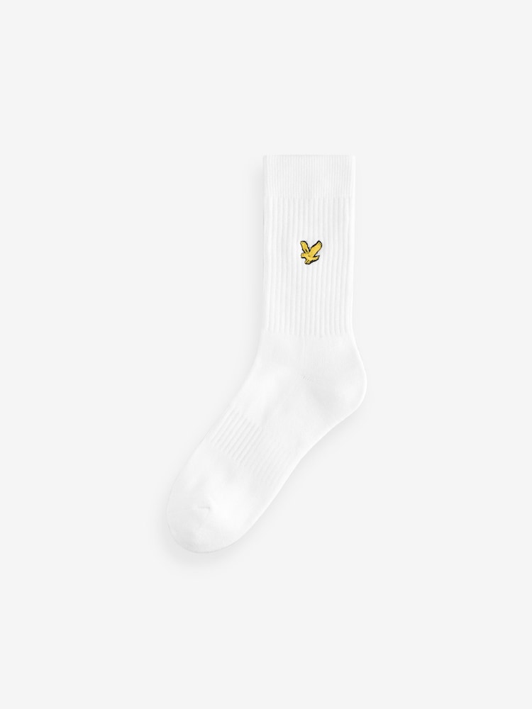Lyle & Scott Black Camdyn Sports Socks 5 pack - Image 2 of 6