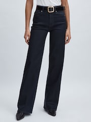 Paige Wide-Leg Coated Jeans - Image 3 of 8