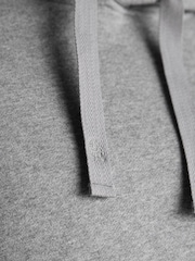 Joules Jenkins Grey Brushed Cotton Jersey Hoodie - Image 6 of 7
