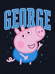 Character Blue Peppa Pig George Pig Sweatshirt - Image 4 of 4