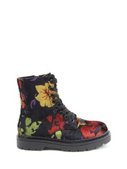 Heavenly Feet Justina2 Floral Velour Ankle Boots - Image 1 of 6