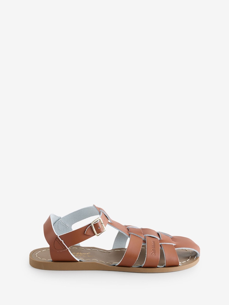 Salt-Water Sandals Tan Brown Saltwater Original Shark Sandals - Image 1 of 1