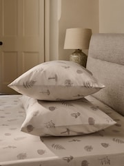 Autumn Lino Icons Fitted Sheet and Pillowcase Set - Bild 3 von 5