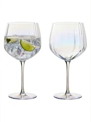 Anton Studio Designs Set of 2 Palazzo Gin Glasses - Image 4 of 4