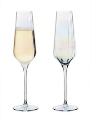 Anton Studio Designs Set of 2 Palazzo Champagne Flutes - Image 4 of 4