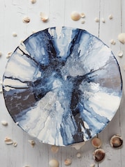 Anton Studio Designs Blue Abstract Bowl - Image 1 of 4