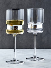 Anton Studio Designs סט של 2 כוסות יין, דגם Soho - Image 1 of 4