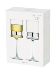 Anton Studio Designs סט של 2 כוסות יין, דגם Soho - Image 4 of 4