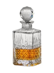 The DRH Collection Clear Dorchester Square Decanter Fully Cut 24 Percent - Image 4 of 4