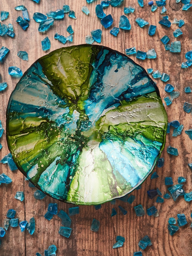 Anton Studio Designs Blue Coral Bowl - Image 1 of 4
