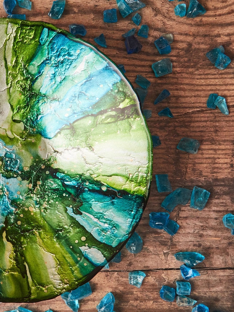Anton Studio Designs Blue Coral Bowl - Image 3 of 4
