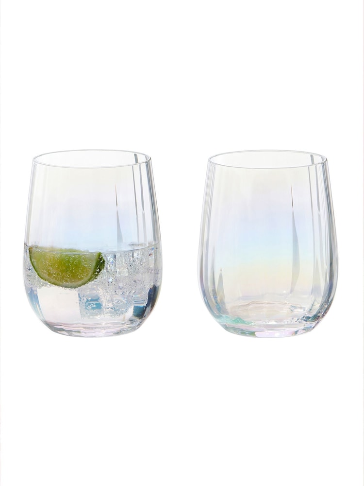 Anton Studio Designs Set of 2 Palazzo DOF Glasses Tumblers - Image 2 of 4