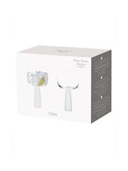Anton Studio Designs Set of 2 Frost Oslo Gin Glasses - Image 3 of 5