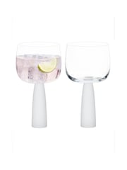 Anton Studio Designs Set of 2 Frost Oslo Gin Glasses - Image 4 of 5