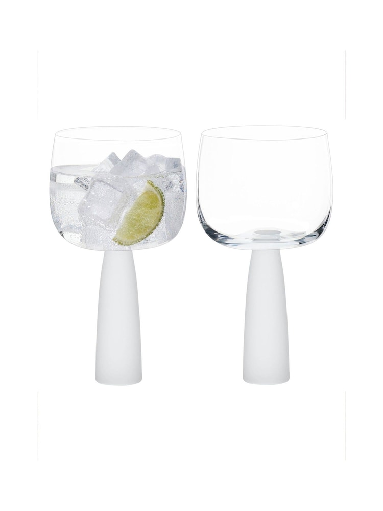Anton Studio Designs Set of 2 Frost Oslo Gin Glasses - Image 5 of 5