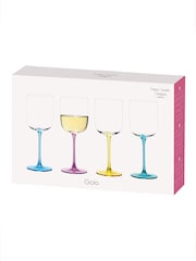 Anton Studio Designs Set of 4 Gala Wine Glasses - Image 3 of 7