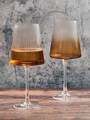 Anton Studio Designs Set of 2 Empire Wine Glasses - Imagem 1 de 5
