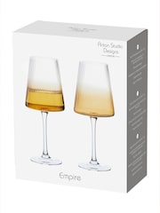 Anton Studio Designs Set of 2 Empire Wine Glasses - Imagem 5 de 5