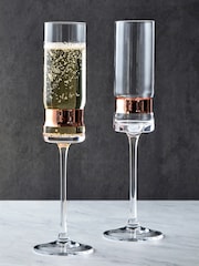 Anton Studio Designs Set of 2 SoHo Champagne Flutes - Imagen 1 de 4