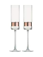 Anton Studio Designs Set of 2 SoHo Champagne Flutes - Imagen 2 de 4