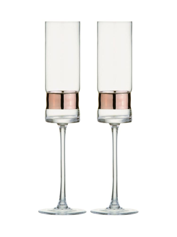 Anton Studio Designs Set of 2 SoHo Champagne Flutes - Imagen 2 de 4