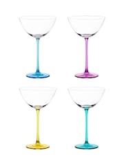 Anton Studio Designs Set of 4 Gala Cocktail Glasses - Image 2 of 7