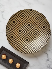 Anton Studio Designs Gold Geo Gold Bowl - Image 1 of 4