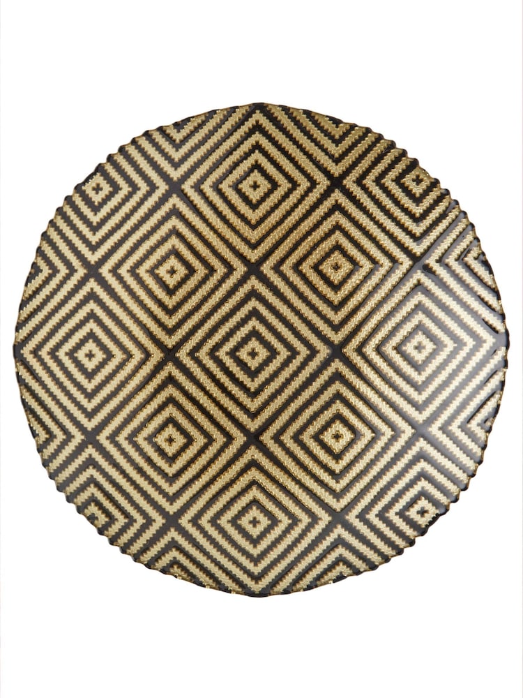 Anton Studio Designs Gold Geo Gold Bowl - Image 2 of 4