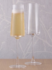Anton Studio Designs Set of 2 Empire Champagne Saucers - Изображение 1 из 4