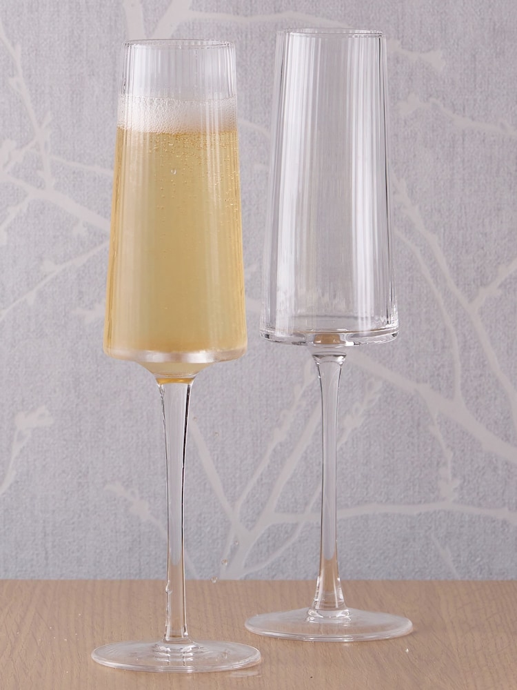 Anton Studio Designs Set of 2 Empire Champagne Saucers - Изображение 1 из 4