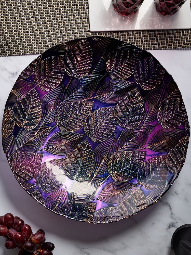 Anton Studio Designs Purple Autumnal Amethyst Bowl - Image 1 of 4