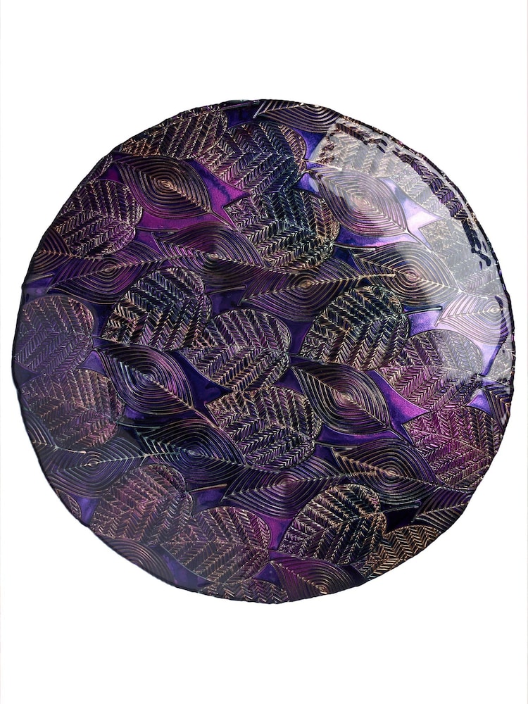 Anton Studio Designs Purple Autumnal Amethyst Bowl - Image 2 of 4