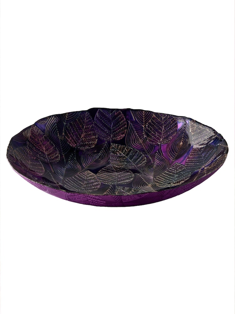 Anton Studio Designs Purple Autumnal Amethyst Bowl - Image 4 of 4