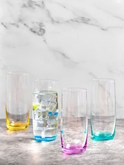 Anton Studio Designs Set of 4 Gala Hiball Tumblers - Image 1 of 7
