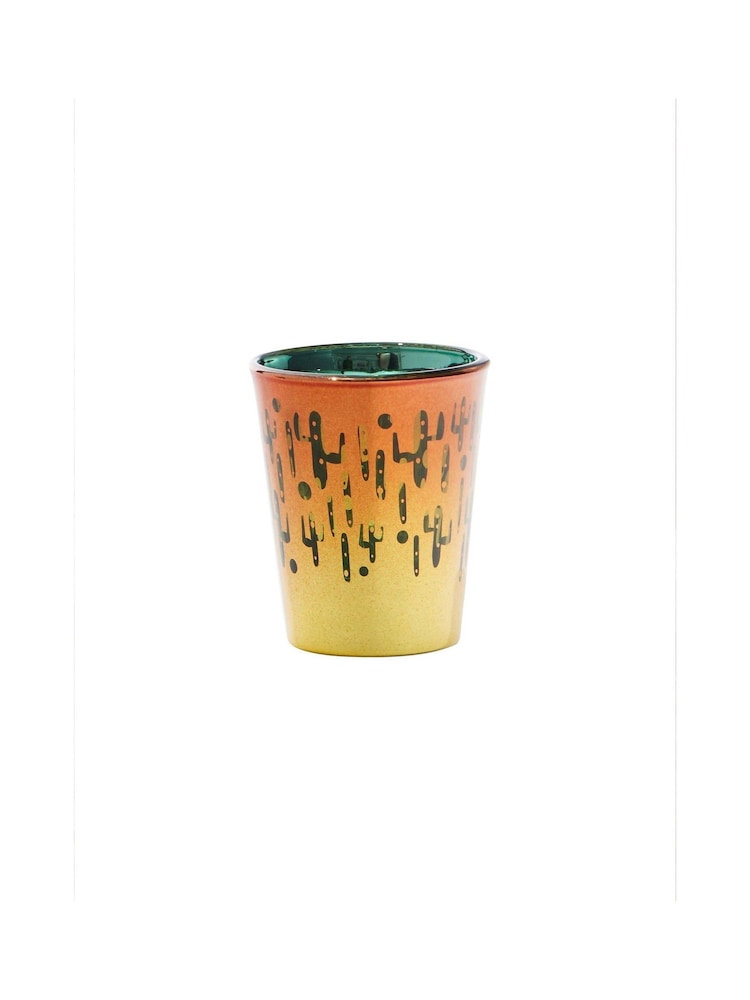 Artland Set of 4 Gold Fiesta Shot Glasses - Image 7 of 7