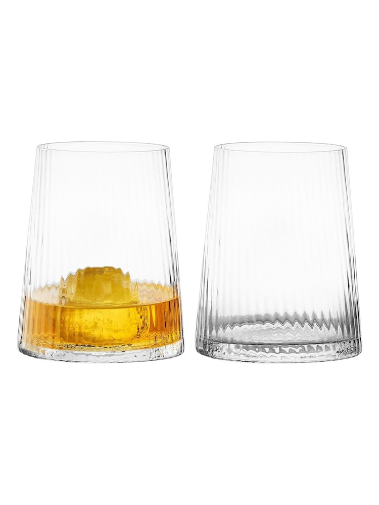 Anton Studio Designs Set of 2 Empire DOF Glasses Tumblers - Imagen 4 de 4