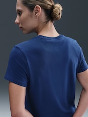 Nike Blue Womens 100% Cotton England T-Shirt - Image 5 of 6