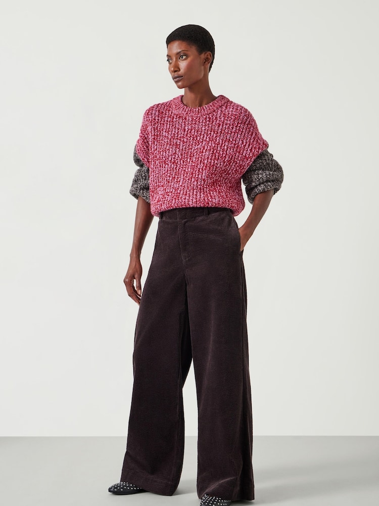 Hush 100% Cotton Wide Leg Cord Trousers - Bild 1 von 5 Hush 100% Cotton Wide Leg Cord Trousers - Bild 1 von 5